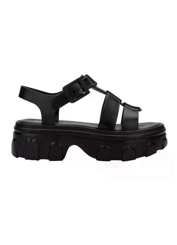 Melissa - Sandália Feminina Melissa Ella 35791 Preto Preto