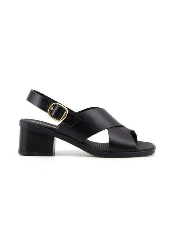 Rio de Luz - Sandalia Feminina Rio de Luz 8102 Preto Preto