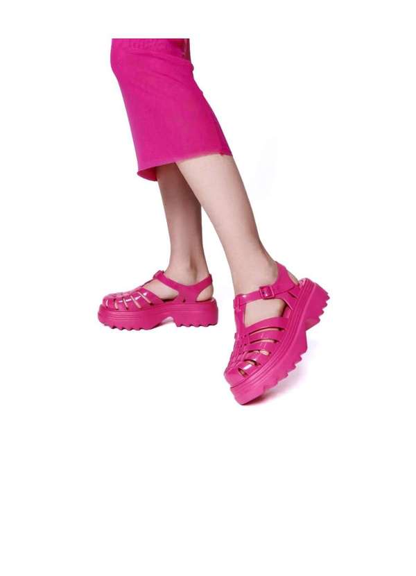 Melissa - Sandália Melissa Possession Platform Ii 35818 Rosa Rosa 6