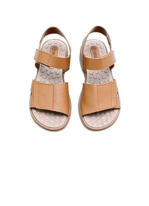 Itapua - Sandália New Face Plataforma 23403 Couro Tabaco Marrom 4