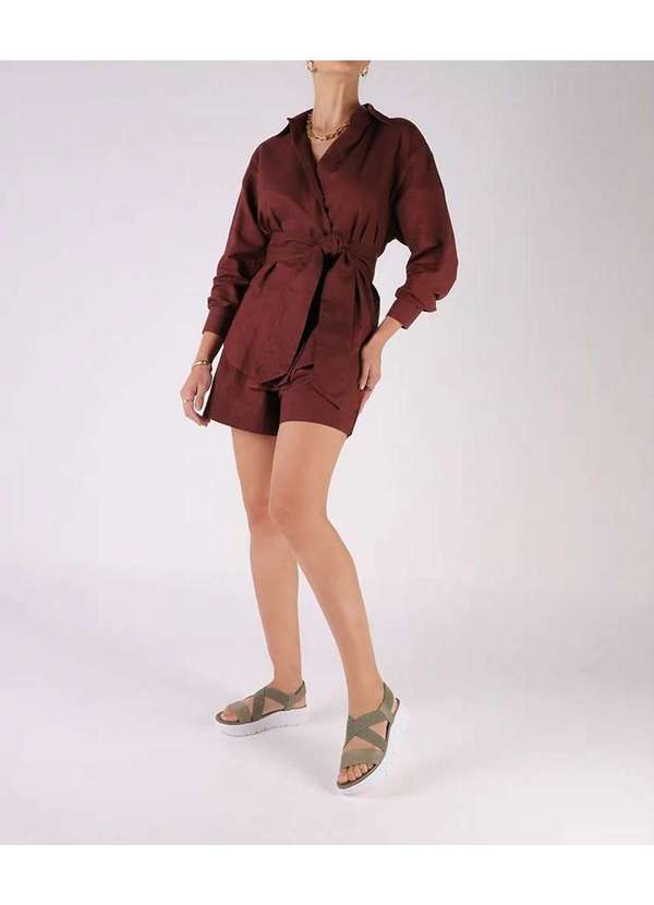 Usaflex - Sandália Papete Usaflex Tiras Couro Verde Verde 7