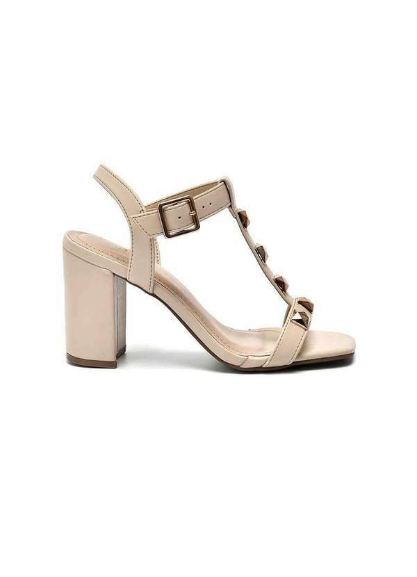 Via Marte - Sandália Via Marte Salto Alto 139.001.01 Off White Bege