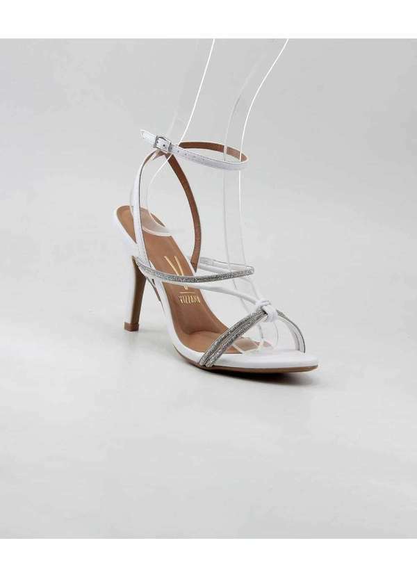Vizzano - Sandália Vizzano Tiras Strass 6249-499 Branco Branco 2