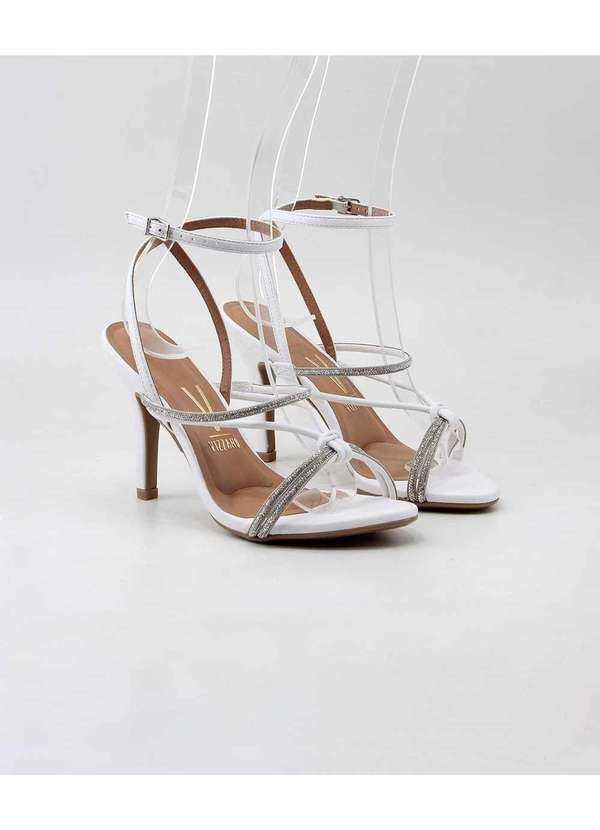 Vizzano - Sandália Vizzano Tiras Strass 6249-499 Branco Branco 3