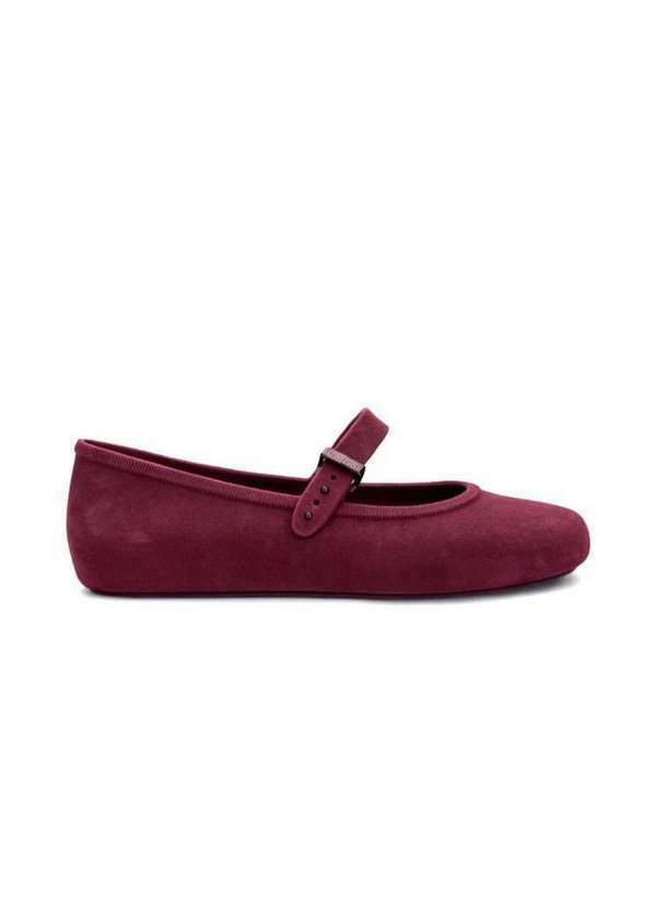 Melissa - Sapatilha Melissa Soft Ballerina Velvet 35941 Vermelho Vermelho