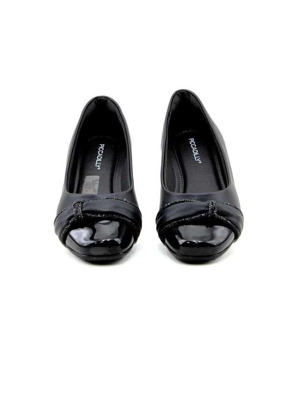 Piccadilly - Sapatilha Piccadilly Raquel Joanete Preto Preto 3