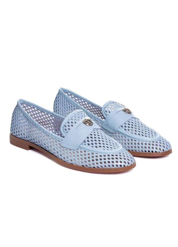 Giulia Domna - Mocassim Feminino Giulia Domna Couro Azul Azul 3