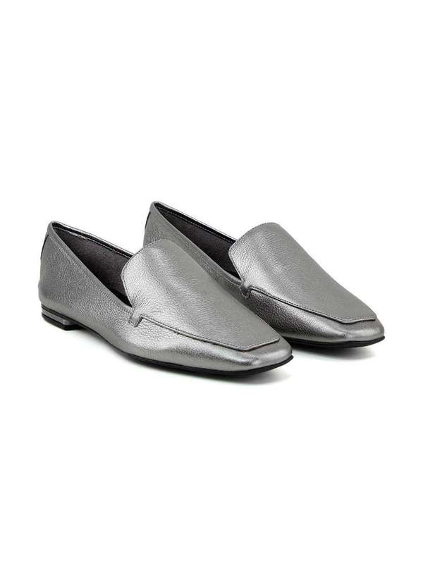 Loucos e Santos - Mocassim Loafer Loucos e Santos Grafite Cinza 3