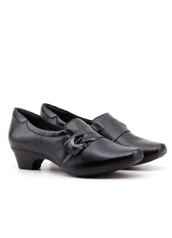 Neftali - Sapato Feminino Neftali Branco Preto Preto