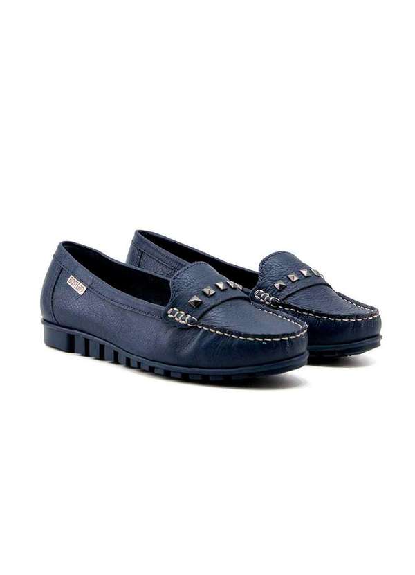 Bottero - Sapato Mocassim Bottero 354008 Couro Marinho Azul 3