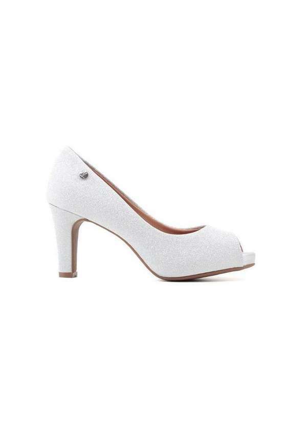 Vizzano - Sapato Peep Toe Vizzano Festa 1840-300 Prata Prata