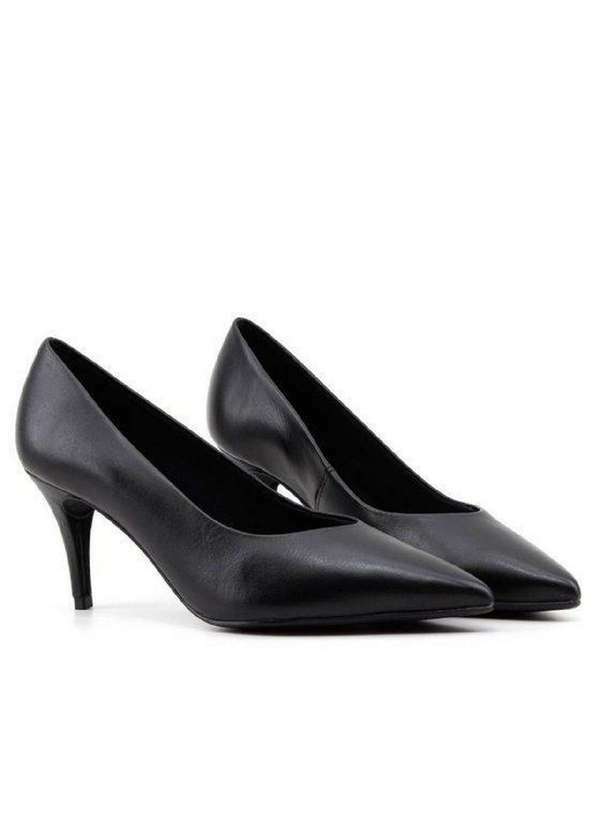 Bottero - Sapato Scarpin Bottero 347602 Couro Preto Preto