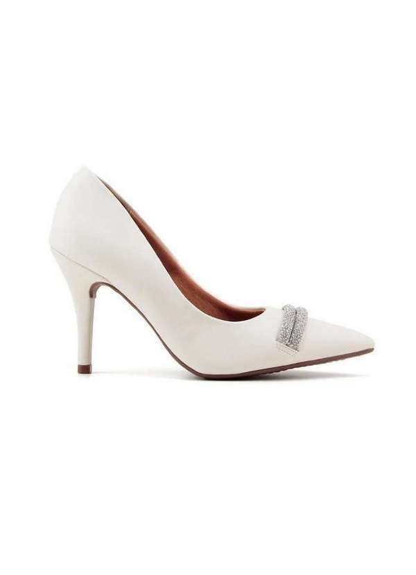Vizzano - Scarpin Strass Vizzano 1184-1174 Branco Branco