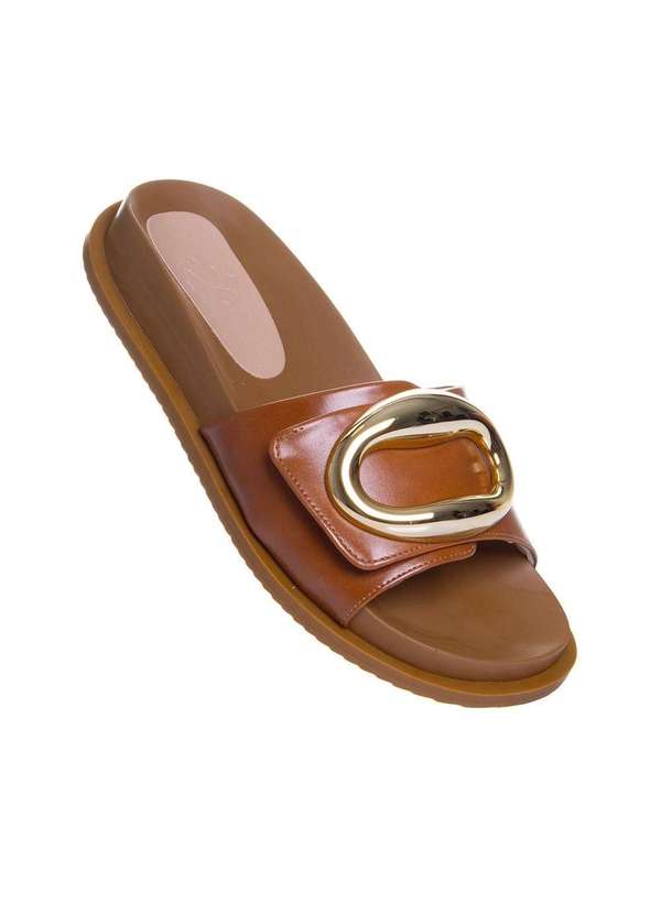 Pixolé - Tamanco Flatform Pixolé Bridão Caramelo Amarelo 2