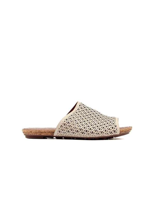 Orcade - Tamanco Orcade Beatrice 013818 Couro Off White Bege