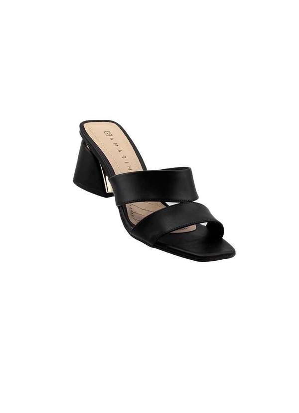 Ramarim - Tamanco Ramarim Salto Médio 2428201 Preto Preto 2