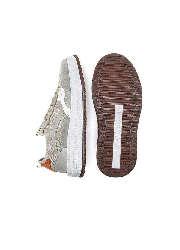 Democrata - Sapatenis Feminino Democrata Drake Pulse Knit Off White Bege 4