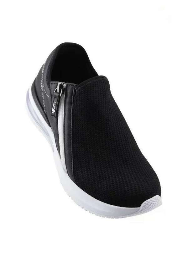 Comfortflex - Tênis Casual Feminino Comfortflex 23-4840 Preto Preto 2
