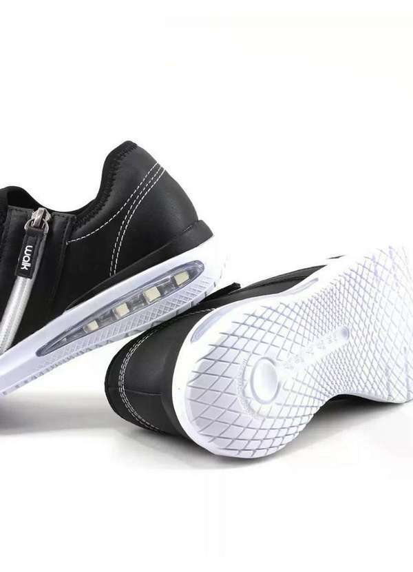 Comfortflex - Tênis Casual Feminino Comfortflex 23-4840 Preto Preto 4