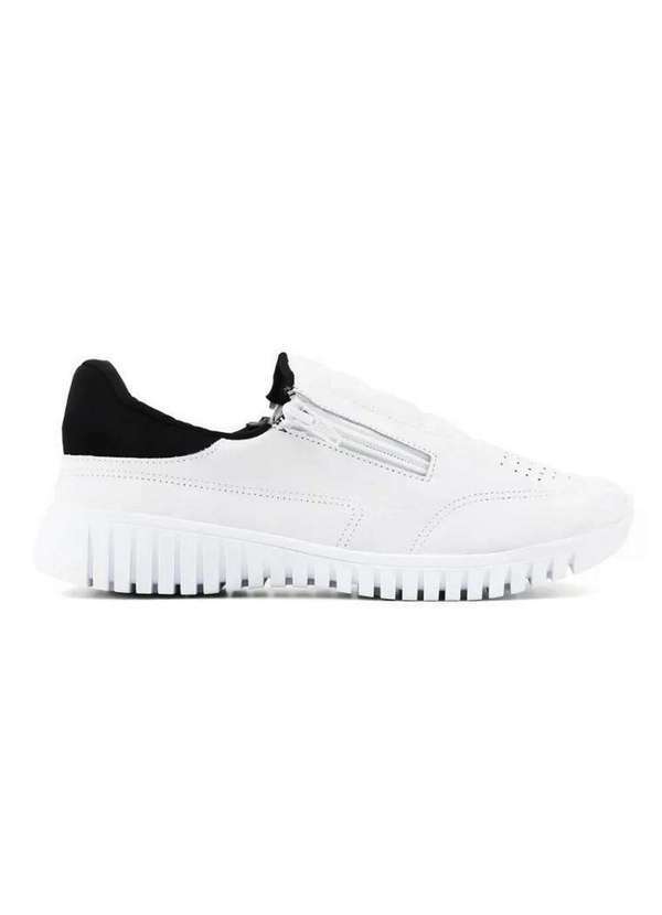 Usaflex - Tênis Casual Feminino Usaflex Ae2228 Couro Branco Branco