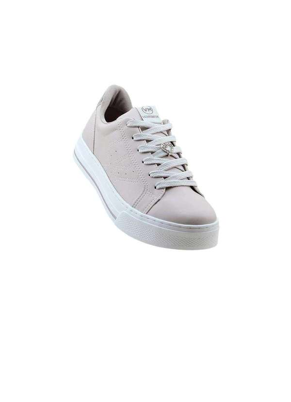 Via Marte - Tênis Casual Feminino Via Marte Bege Bege 2