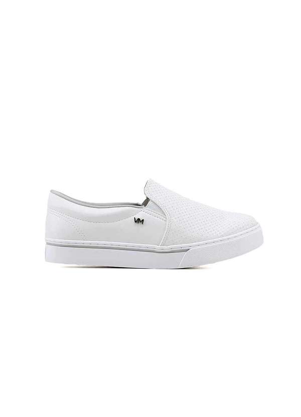 Via Marte - Tênis Casual Via Marte Calce Fácil 016-009-01 Branco Branco