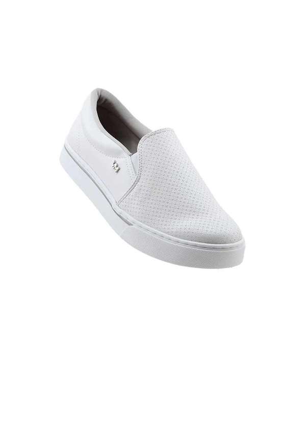 Via Marte - Tênis Casual Via Marte Calce Fácil 016-009-01 Branco Branco 2