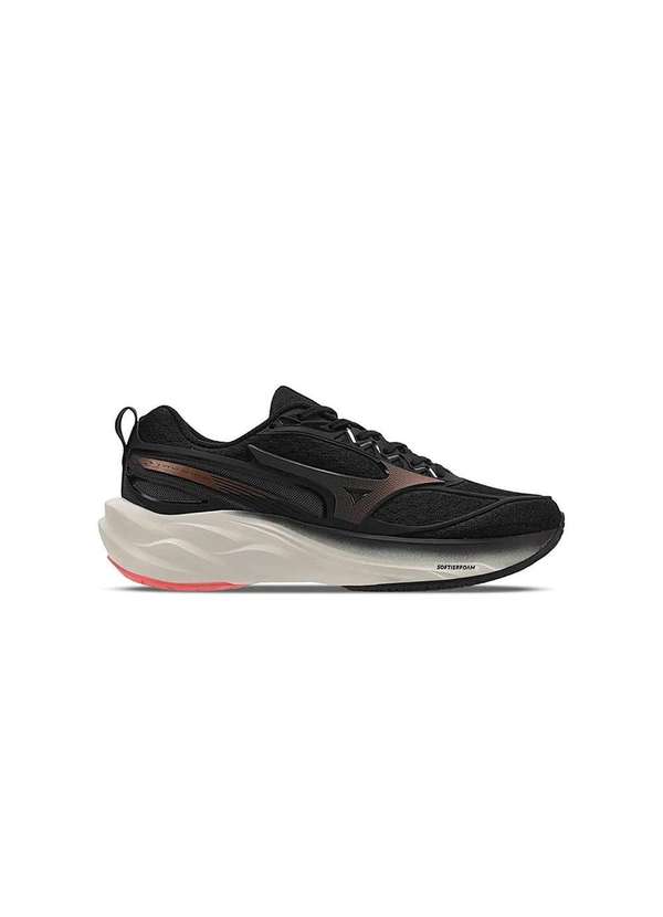 Mizuno - Tênis de Corrida Mizuno Space 5 Preto/Coral Preto 3
