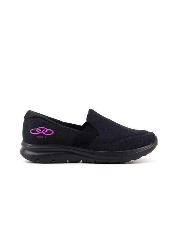 Olympikus - Tenis Esportivo Feminino Olympikus Angel 3 Preto Preto