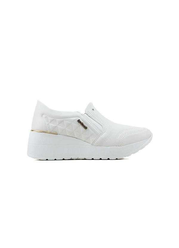 Kolosh - Tênis Feminino Casual Kolosh Upper Branco Branco