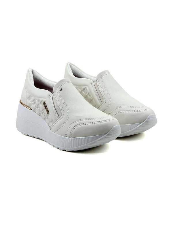 Kolosh - Tênis Feminino Casual Kolosh Upper Creme Bege 3