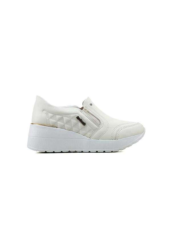 Kolosh - Tênis Feminino Casual Kolosh Upper Creme Bege 6