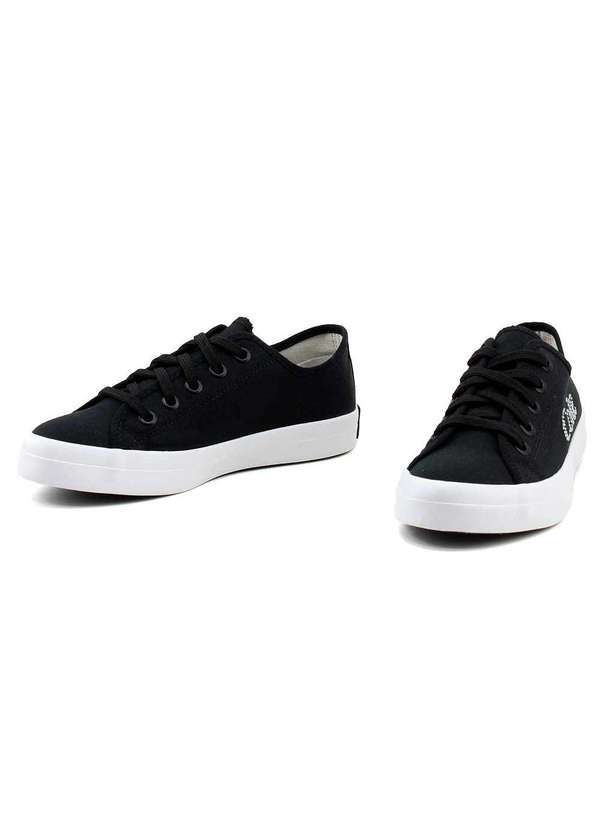 Coca Cola - Tênis Feminino Coca Cola Shoes Cc2440 Preto/Branco Preto 4