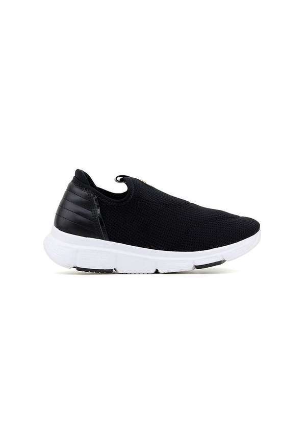 Comfortflex - Tênis Feminino Comfortflex Knit Preto Preto