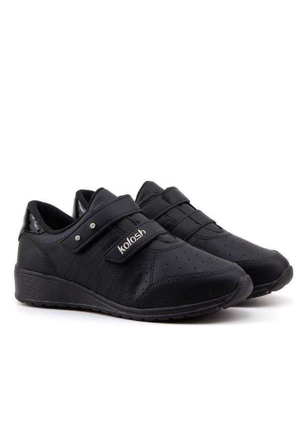 Kolosh - Tênis Feminino Kolosh C2283 Preto Preto