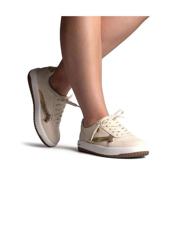 Kolosh - Tênis Feminino Kolosh Casual Float Creme Bege 2