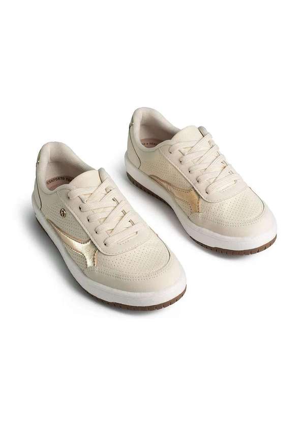 Kolosh - Tênis Feminino Kolosh Casual Float Creme Bege 3