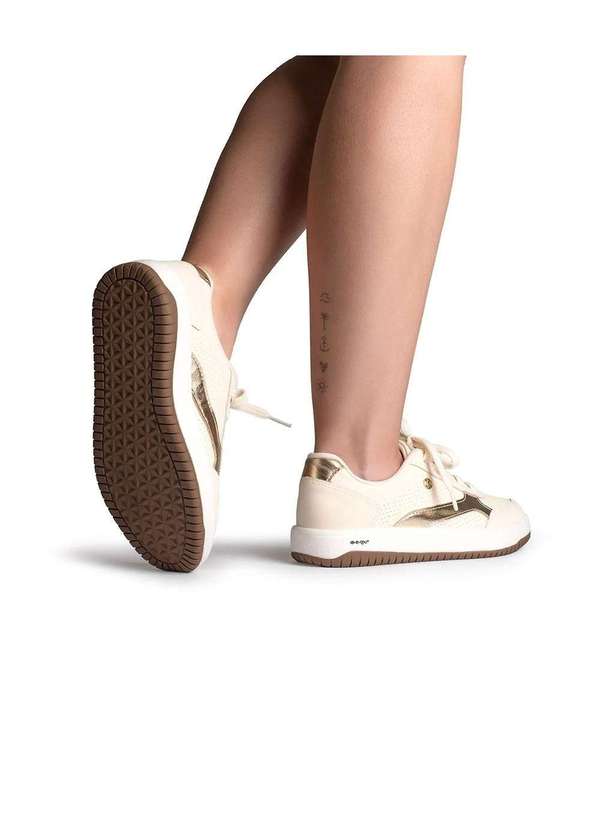Kolosh - Tênis Feminino Kolosh Casual Float Creme Bege 7