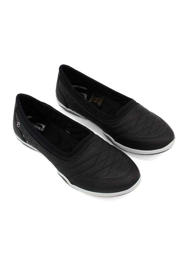 Kolosh - Tênis Feminino Kolosh Slip On Preto Preto 4