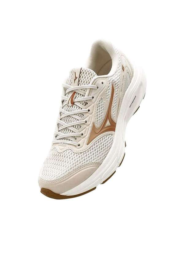 Mizuno - Tênis Feminino Mizuno Hawk 6 Bege Bege 4