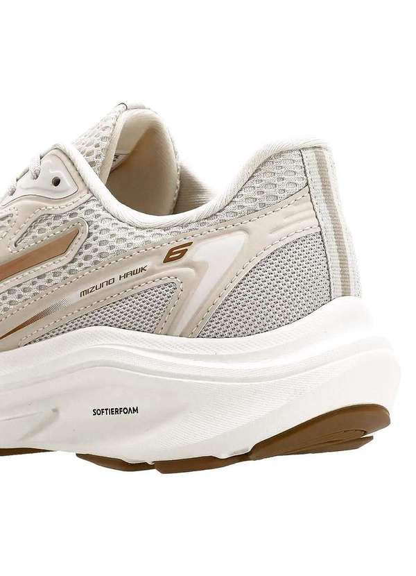 Mizuno - Tênis Feminino Mizuno Hawk 6 Bege Bege 5