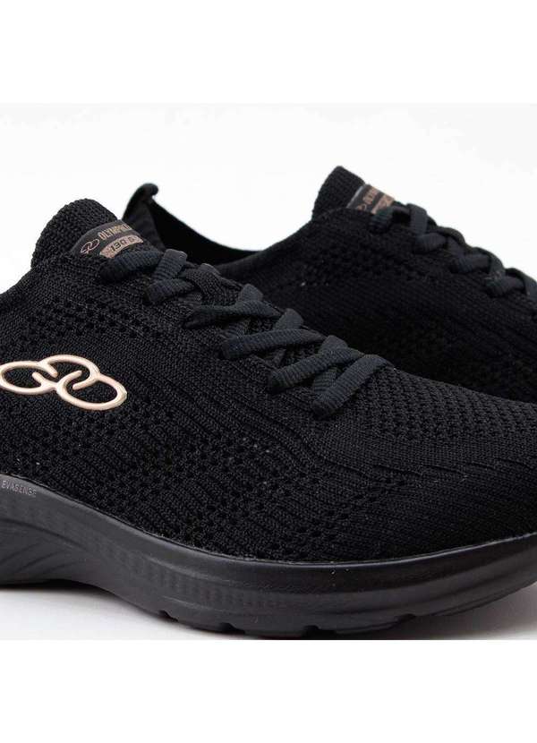 Olympikus - Tênis Feminino Olympikus 130g Preto Preto 4