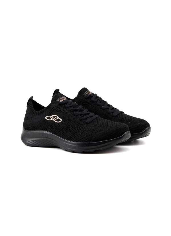 Olympikus - Tênis Feminino Olympikus 130g Preto Preto 6