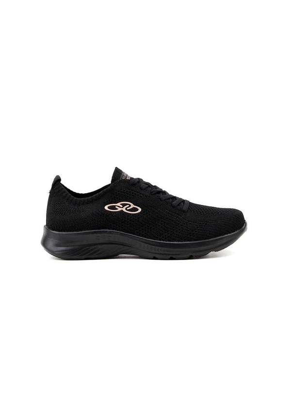 Olympikus - Tênis Feminino Olympikus 130g Preto Preto 9