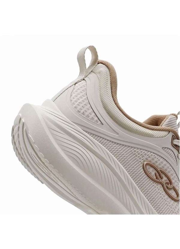 Olympikus - Tênis Feminino Olympikus Vibe Bege Bege 4