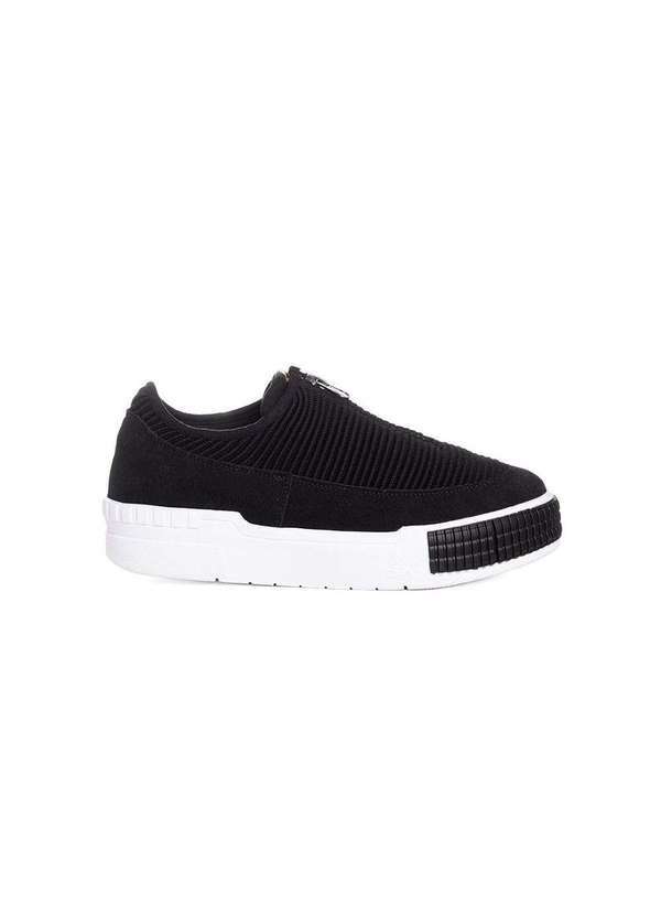 Orcade - Tênis Feminino Orcade Slip On Preto Preto