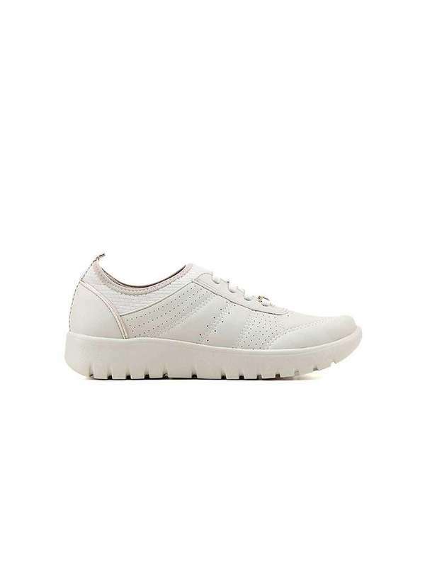 Piccadilly - Tênis Feminino Piccadilly Calce Fácil Off White Bege