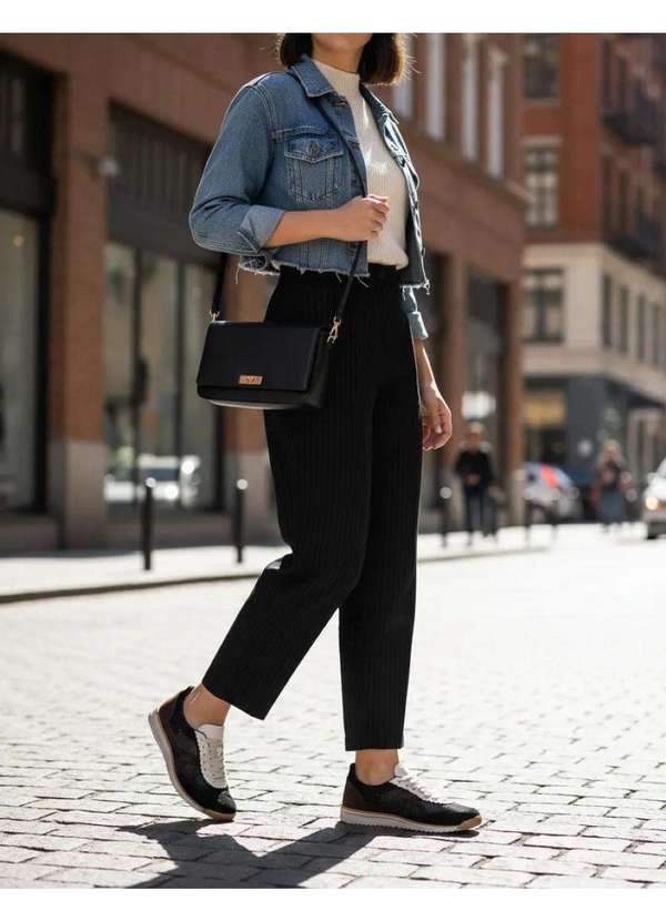 Pixolé - Tênis Feminino Pixolé Casual Kat Preto Preto 8