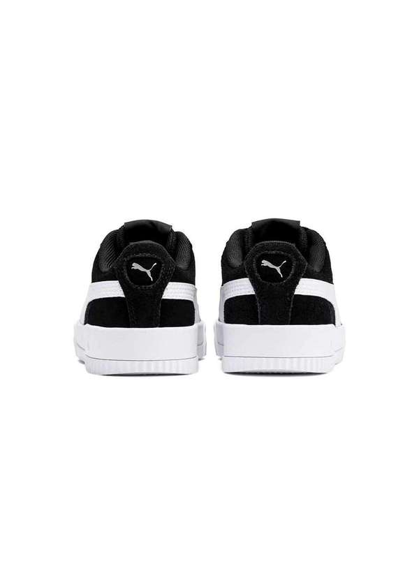 Pixolé - Tênis Feminino Puma Carina Bdp 375564 Couro Preto/Branco Preto 4