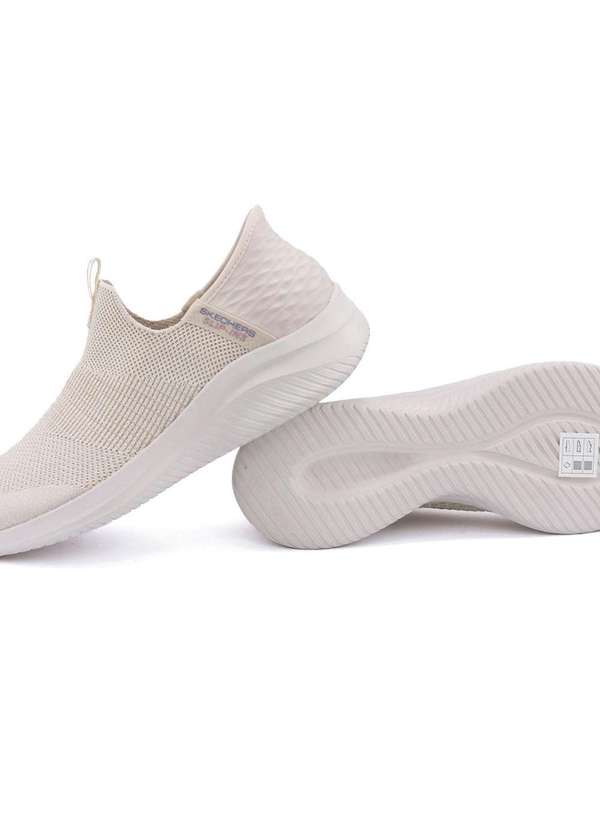 Skechers - Tênis Feminino Skechers 149709 Natural Bege 4